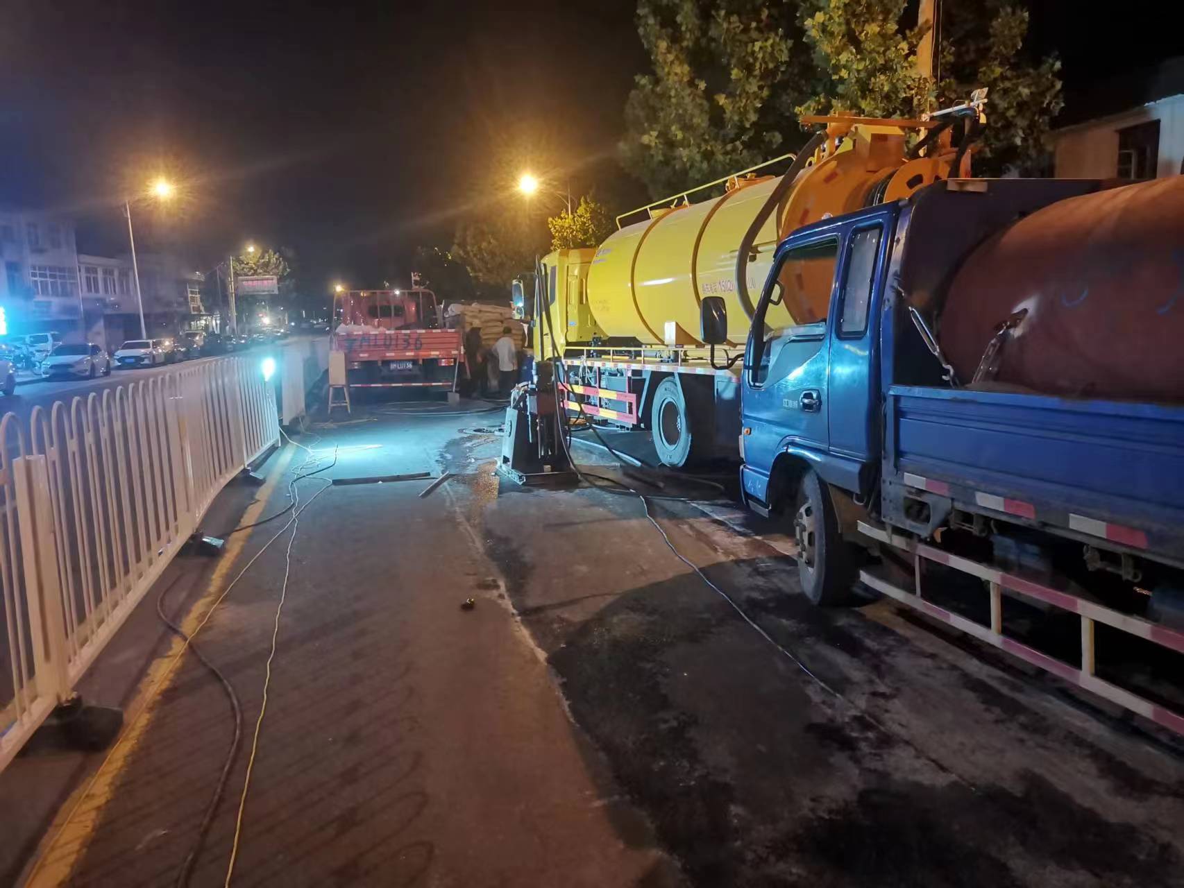 离石路面压密注浆